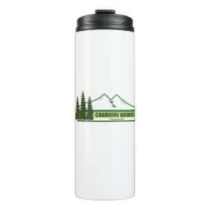 Carmanah Walbran Provincial Park Green Stripes Thermal Tumbler