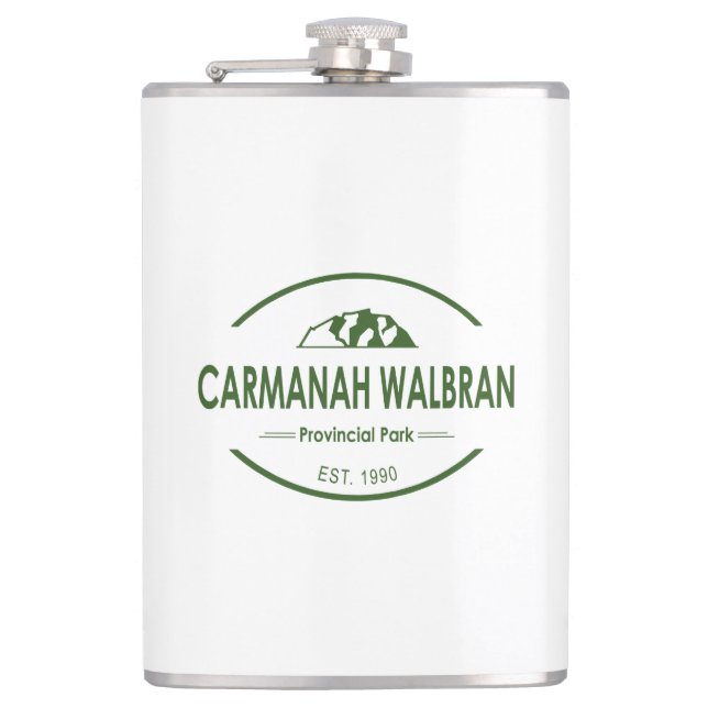 Carmanah Walbran Provincial Park Hip Flask (Front)