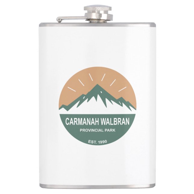 Carmanah Walbran Provincial Park Hip Flask (Front)