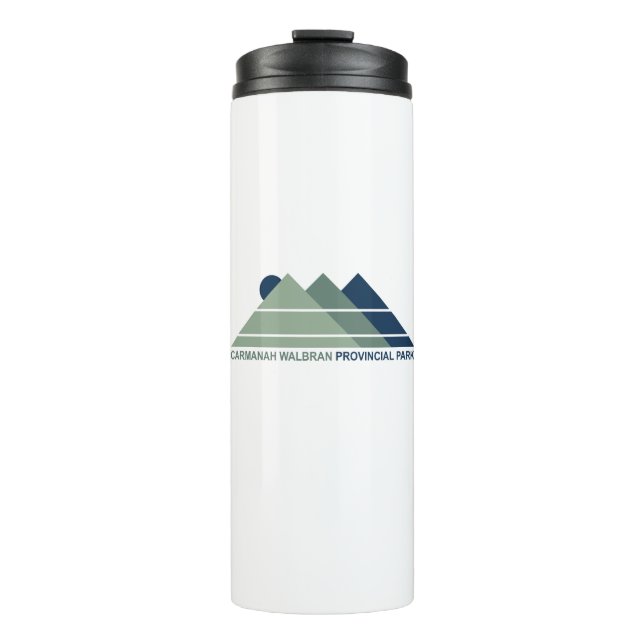 Carmanah Walbran Provincial Park Mountain Sun Thermal Tumbler (Front)