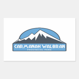Carmanah Walbran Provincial Park Rectangular Sticker
