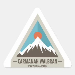 Carmanah Walbran Provincial Park Triangle Sticker