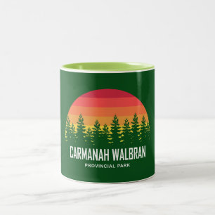 Carmanah Walbran Provincial Park Two-Tone Coffee Mug