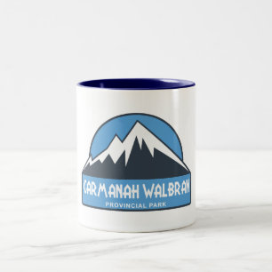 Carmanah Walbran Provincial Park Two-Tone Coffee Mug