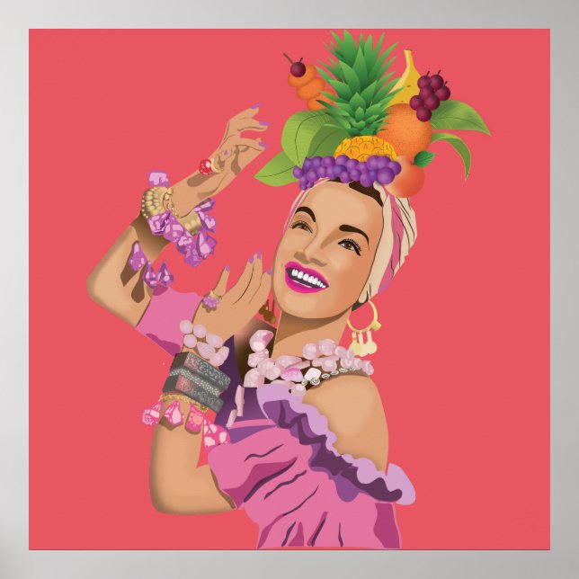 Carme Miranda Poster (Front)