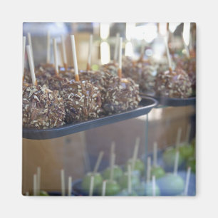 Carmel apples, Pioneer Square, Seattle, Magnet