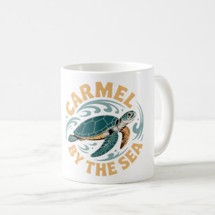 Carmel by the sea beach california pacific coast g coffee mug