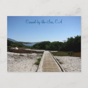 Carmel-by-the-Sea, CA - Path To Ocean Postcard