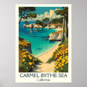 Carmel-by-the-Sea California Art Print 