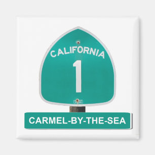 Carmel-By-The-Sea, California Highway 1 Magnet