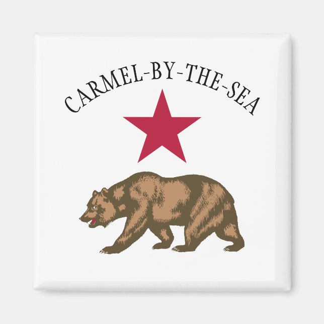 Carmel-by-the-Sea, California Magnet (Front)