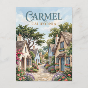Carmel-by-the-Sea California Postcard