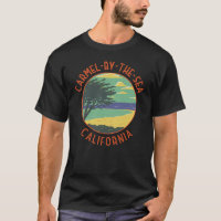 Carmel-by-the-Sea California Retro Distressed