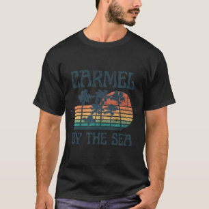 Carmel By The Sea California Summer Vacation Vinta T-Shirt