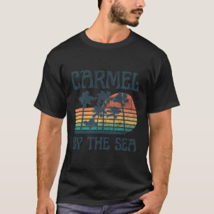 Carmel By The Sea California Summer Vacation Vinta T-Shirt