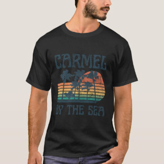 Carmel By The Sea California Summer Vacation Vinta T-Shirt