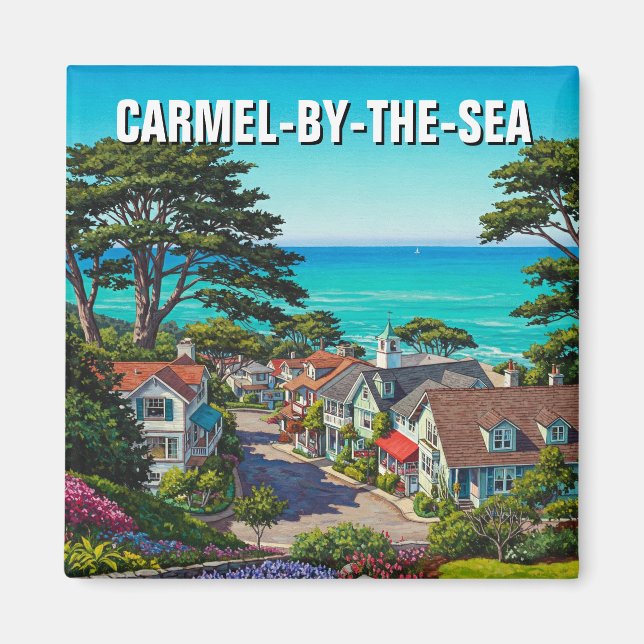 Carmel-by-the-sea  magnet (Front)