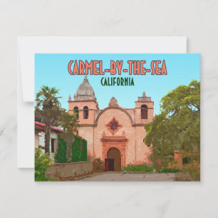 Carmel-By-The-Sea Mission Basilica California Card