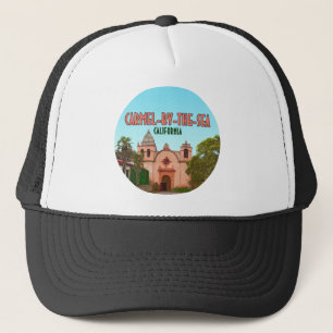 Carmel-By-The-Sea Mission Basilica California Trucker Hat