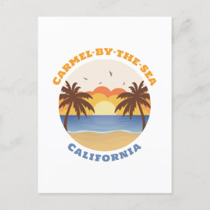 Carmel-by-the-Sea, Monterey County, California Postcard