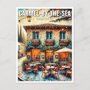 Carmel-by-the-sea postcard