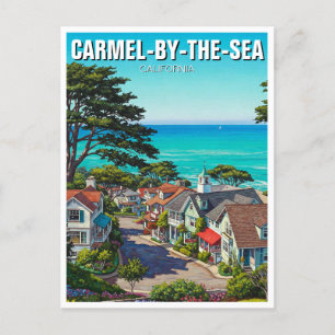 Carmel-by-the-sea postcard