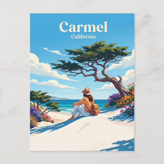Carmel-by-the-Sea USA Postcard (Front)