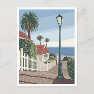 Carmel, CA - Home along The Shore Postcard