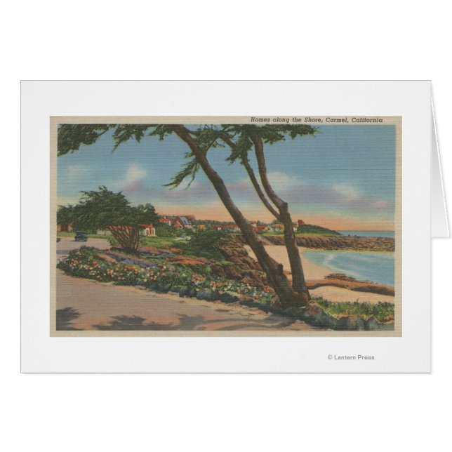 Carmel, CA - Homes along The Shore View (Front Horizontal)