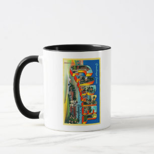 Carmel, California - Large Letter Scenes Mug