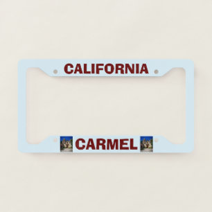 Carmel California License Plate Frame