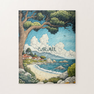 Carmel California Travel Jigsaw Puzzle