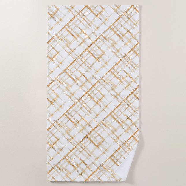 Carmel Cream   Beach Towel (Front)