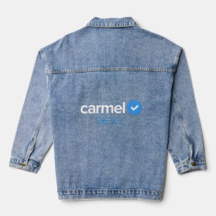 Carmel First Name Verified Badge Social Media Carm Denim Jacket