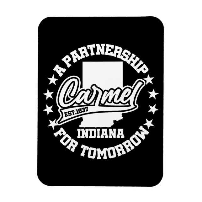 Carmel,Indiana Magnet (Vertical)