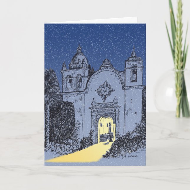 Carmel Mission Card (Front)