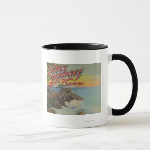 Carmel, Monterey, & Pacific Grove, CA - Welcomes Mug