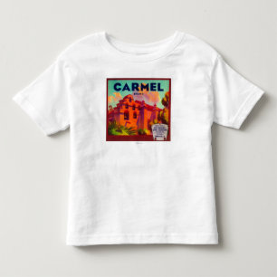 Carmel Orange LabelEast Highlands, CA Toddler T-Shirt