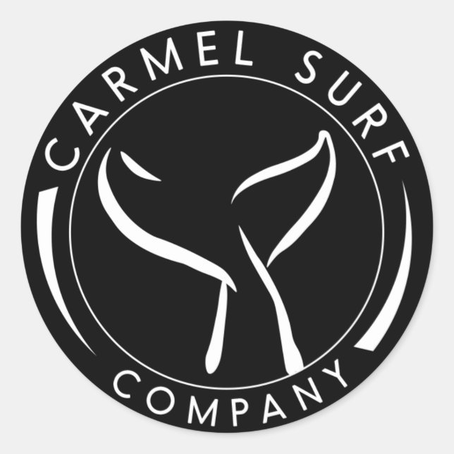 Carmel Surf Circle Sticker (Front)
