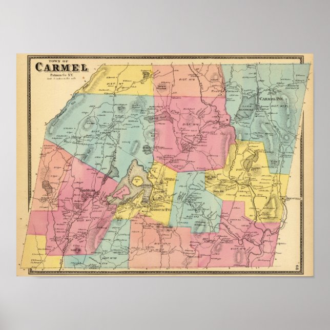 Carmel, Town Poster (Front)