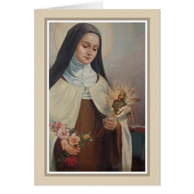 Carmelite Nun St. Therese the Little Flower (Front)