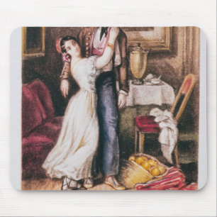 Carmen and Don Jose, 1846 Mouse Mat