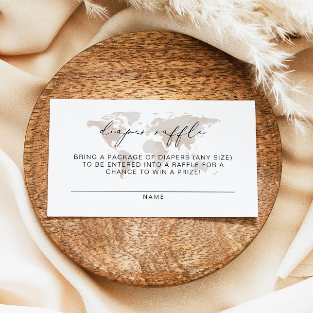 CARMEN Beige Map Adventure Diaper Raffle Ticket (Creator Uploaded)
