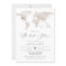 CARMEN Beige Map Travel Adventure Bridal Shower