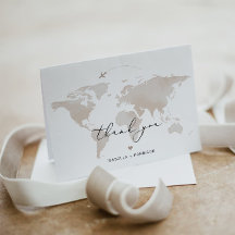 CARMEN Destination Travel Adventure Beige Map