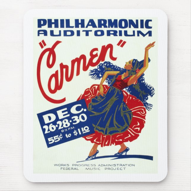 Carmen Mouse Mat (Front)