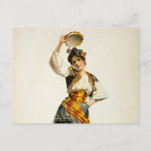 Carmen, The Opera 1896 Postcard