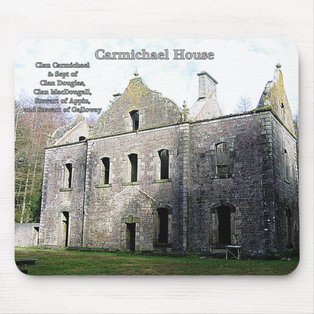 Carmichael House – Clan Carmichael Mouse Mat (Front)