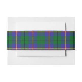 Carmichael Scottish Tartan Belly Band Invitation Belly Band