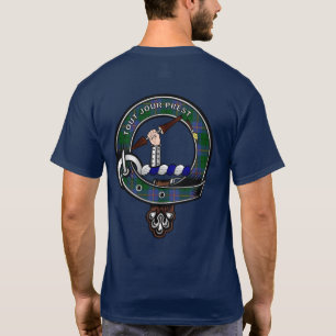 Carmichael Tartan Clan Badge  T-Shirt